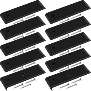 10 Pcs Boat Trailer Bunk Slide Pads and Boat Trailer Glide Bunk Enders 10.25'' x 3.1'' Boat Trailer Bunk Slicks for Easier Launching and Loading Boat Trailer Parts and Accessories