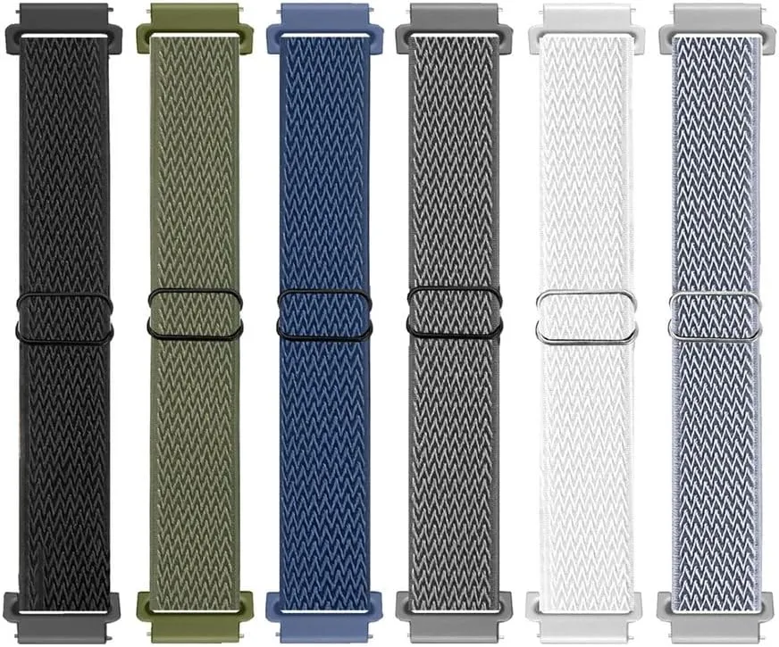 18/20/22mm Elastic Strap for Huawei GT 4 41mm46mm/watch 4 pro Wave Nylon Replacment for Huawei GT2/3 42mm46mm/watch 3pro/GT3 pro