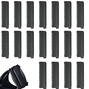 18Pack Replacement Blades Compatible with Bakblade 2.0, 3.0 and 2.0 Elite Back Shavers Replacement Heads for Soft and Safe Shaving of Back and Body, Wet or Dry Disposable Razor Blades