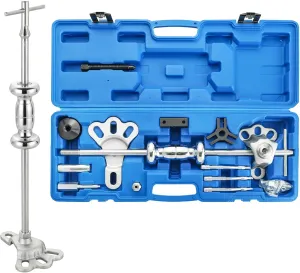 19PCS Slide Hammer Puller Set, 9-Way Axle Bearing Puller Remover Kit, Rear Wheel Axle Bearing Remover & Dent Hub Gear Puller Tool