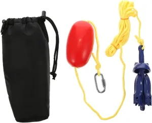 1Set Anchor Kit Folding Grapnel Anchor with Rope Storage Bag for Kayaks Canoes and Boats Compact and Portable Design for Easy Storage