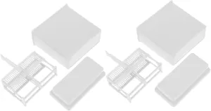 2 Sets Microscope Slide Staining Rack Set Glass Slide Storage Plate Boys and Girls Lab Sample Storage