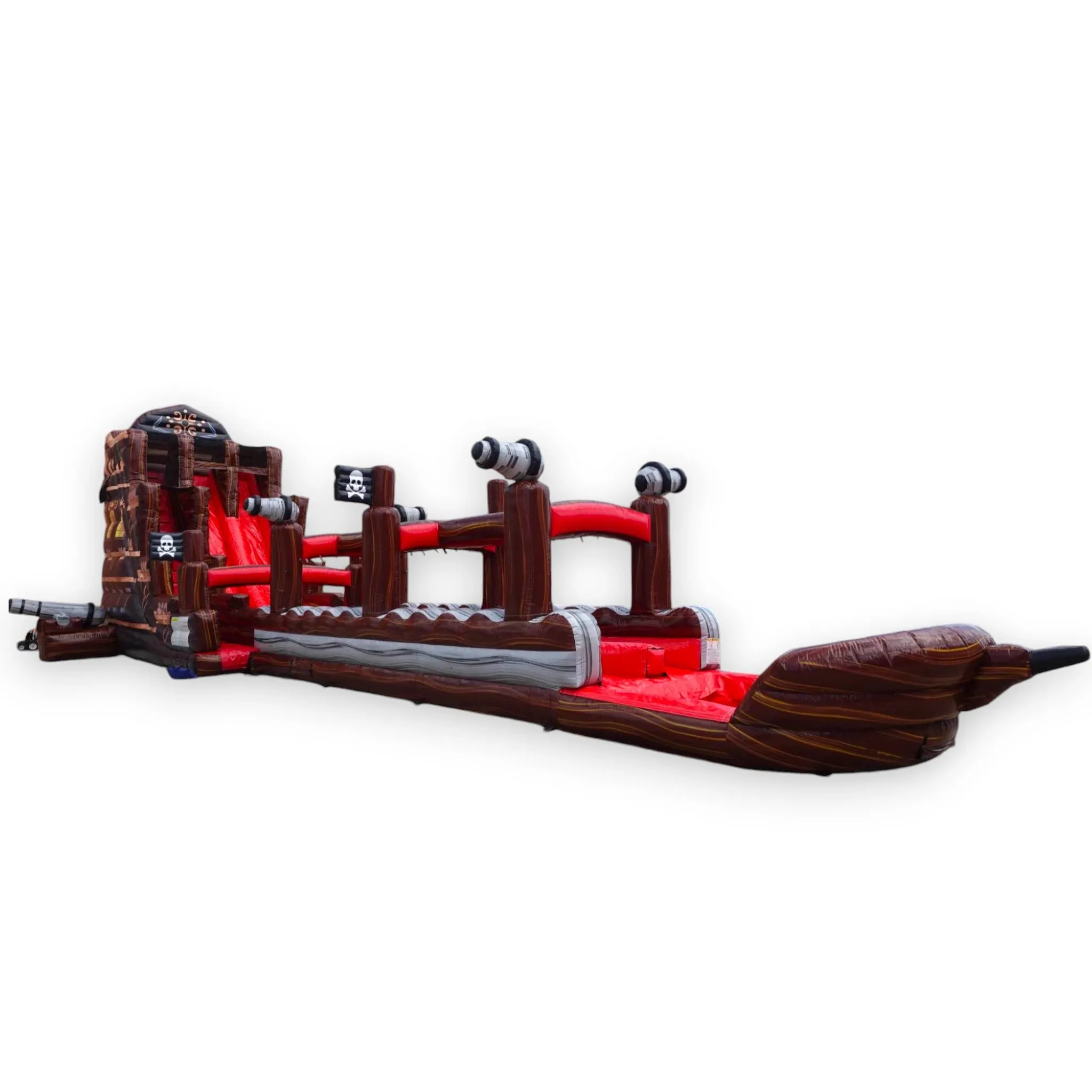 24ft Pirate Ship DL 2pc Commercial Water Slide with Inflatable Slip & Slide