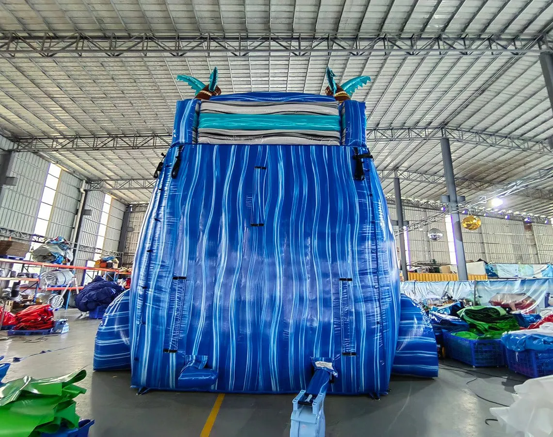 24ft Summer Breeze DL 2pc Commercial Water Slide with Inflatable Slip & Slide
