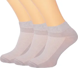 3 Pack Unisex Ultra Thin Breathable Dry Fit Low Cut Running Ankle Socks black white grey color