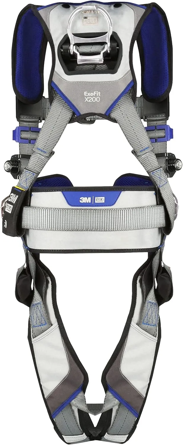 3M DBI-Sala ExoFit X200 Comfort Construction Positioning Safety Harness 1402108, X-Large