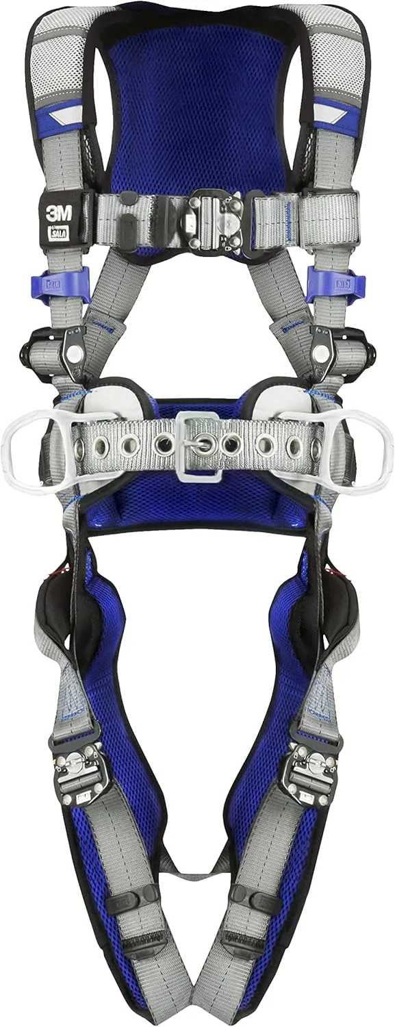 3M DBI-Sala ExoFit X200 Comfort Construction Positioning Safety Harness 1402108, X-Large