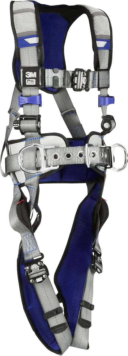 3M DBI-Sala ExoFit X200 Comfort Construction Positioning Safety Harness 1402108, X-Large