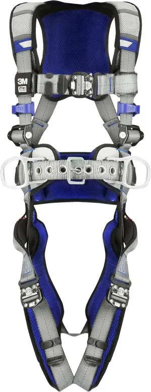 3M DBI-Sala ExoFit X200 Comfort Construction Positioning Safety Harness 1402108, X-Large