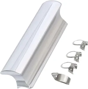 5Pcs Stainless Steel Guitar Tone Bar Kit Guitar Slides with Finger Picks for Electric and Acoustic Guitars Durable and Practical Accessories for Clearer Sound