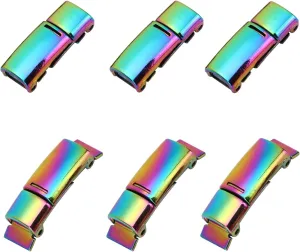 6Pcs Shoelaces Buckle Lock Metal Quick Magnetic No Tie Shoelaces Magnetic Shoe Strings for Adults