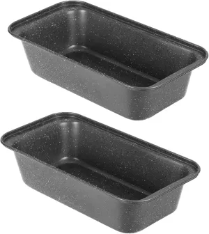 8x4 Loaf Pan - Carbon Steel Bread Baking Pans for Homemade Bread Banana Bread, Sourdough, Pound Cake | Nonstick, Oven Safe, Easy Release