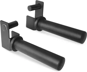A2ZCARE Weight Plate Holder - Attachment Power Cage Rack for Power Rack - Weight Plates Storage Fit 2-inch Olympic Weight Plates