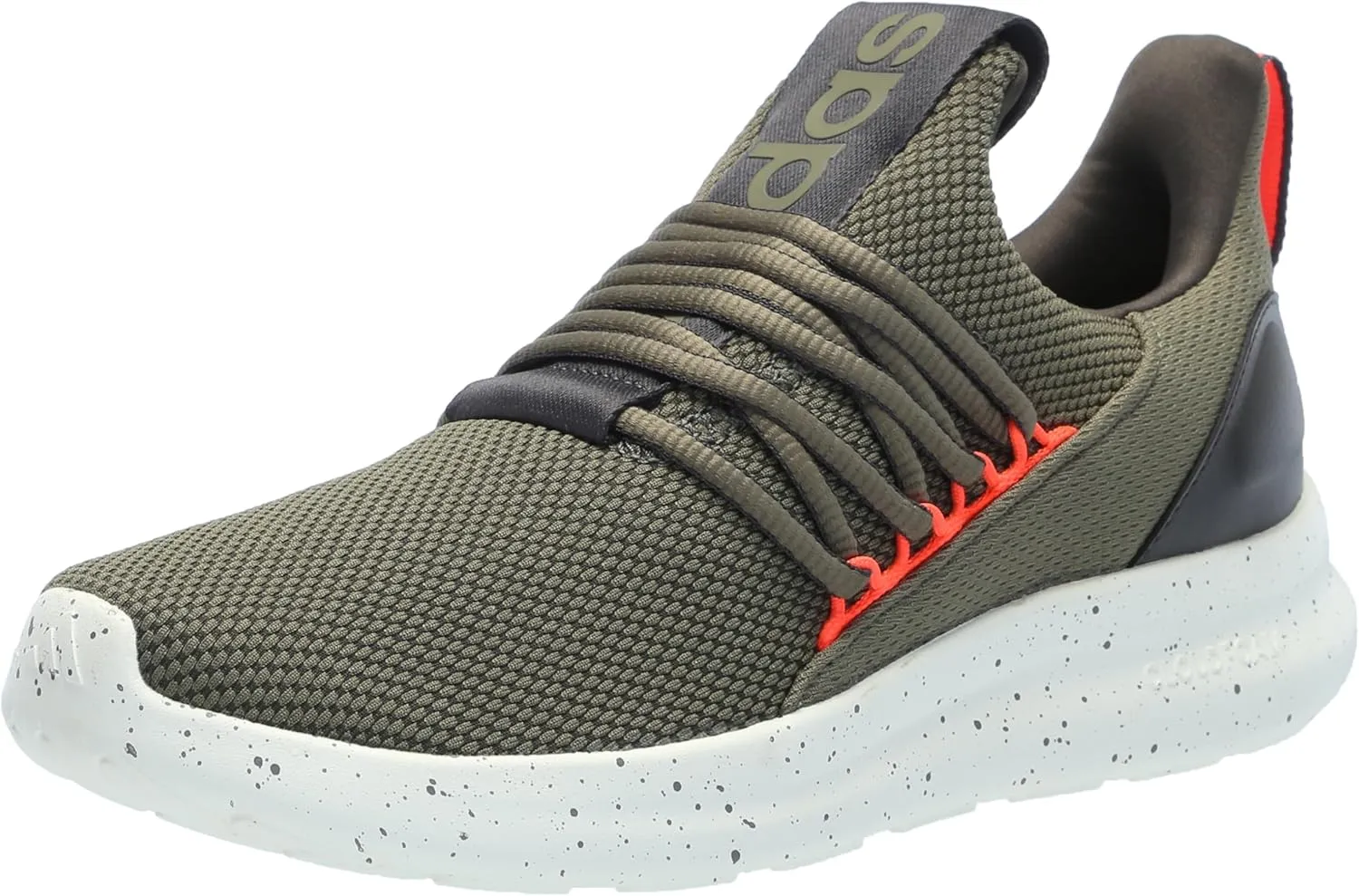adidas Mens Lite Racer Adapt 7.0 Slip On Sneakers Shoes Casual - Black