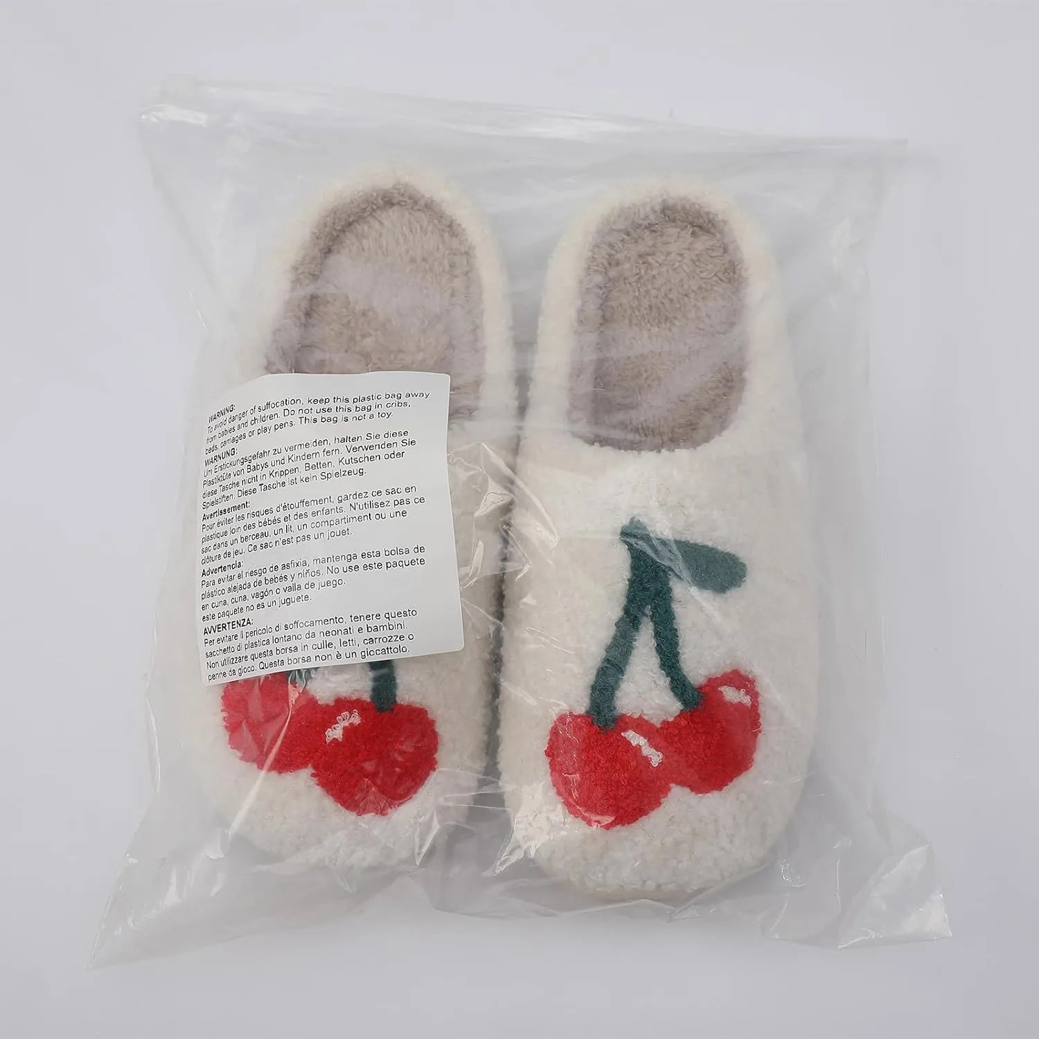 Adisputent Women's Fluffy Slippers - Warm, Cozy, Plush Fuzzy Cushion Slip-On House Slippers for Indoor and Outdoor