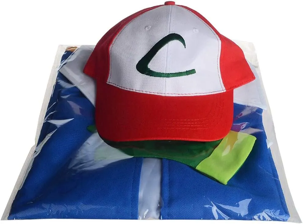 Adult Kids Costume Hoodie Halloween Cosplay Jacket Shirt Gloves Hat Sets for Trainer
