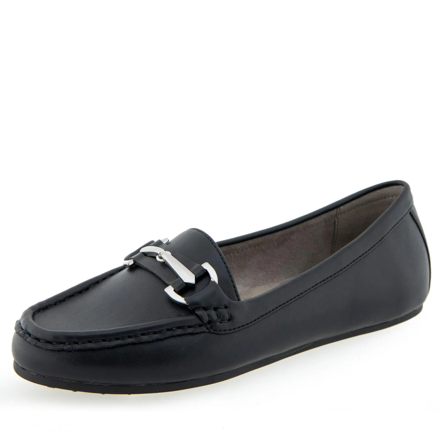 Aerosoles Women's Day Driving Style Loafer, Black, 8.5