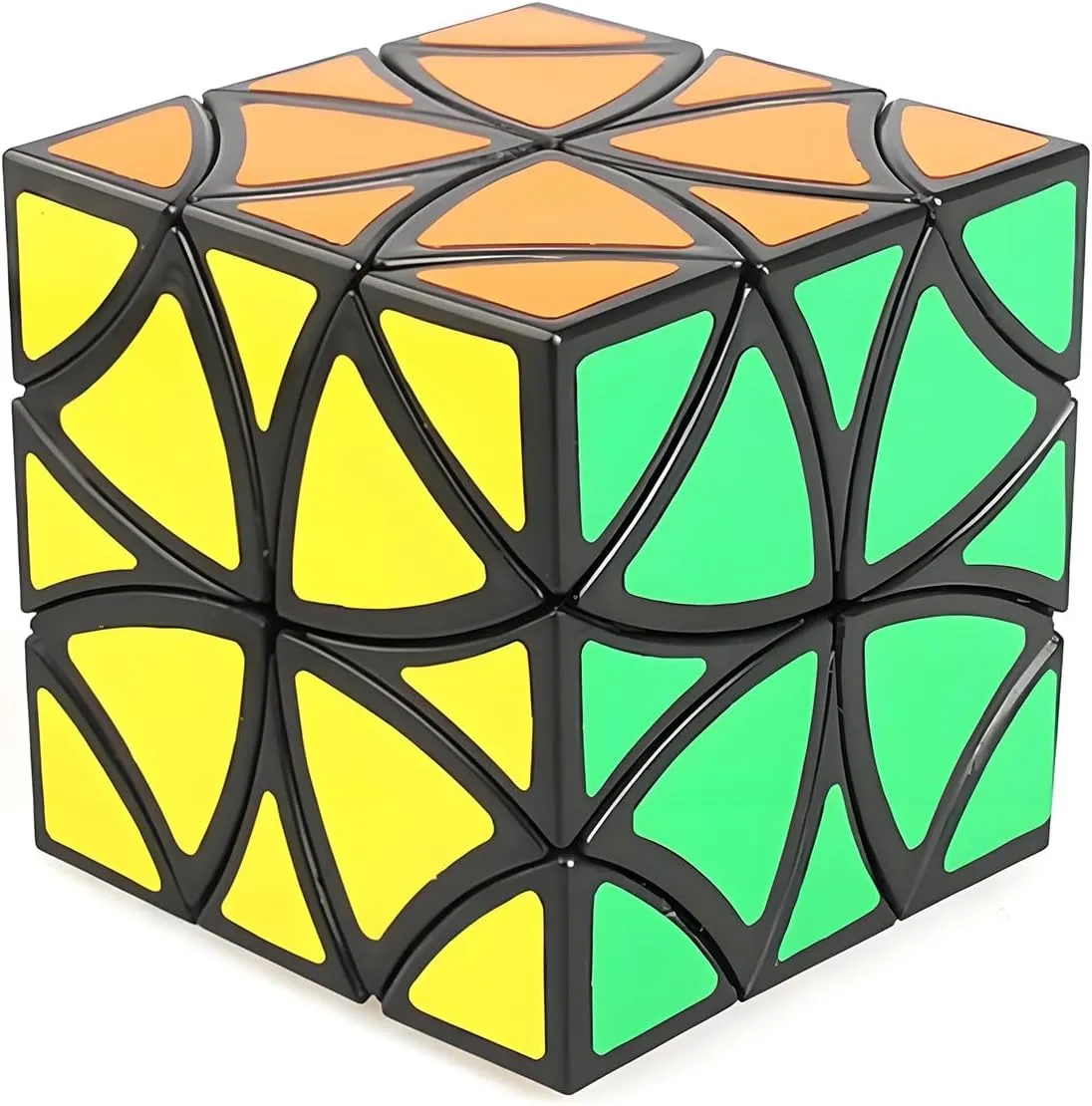 AI-YUN Curvy Copter Puzzle Cube, Butterfly Puzzles, Helicopter Twisty Speed Cube Puzzle Toy, Brain Trainer, Black