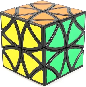 AI-YUN Curvy Copter Puzzle Cube, Butterfly Puzzles, Helicopter Twisty Speed Cube Puzzle Toy, Brain Trainer, Black