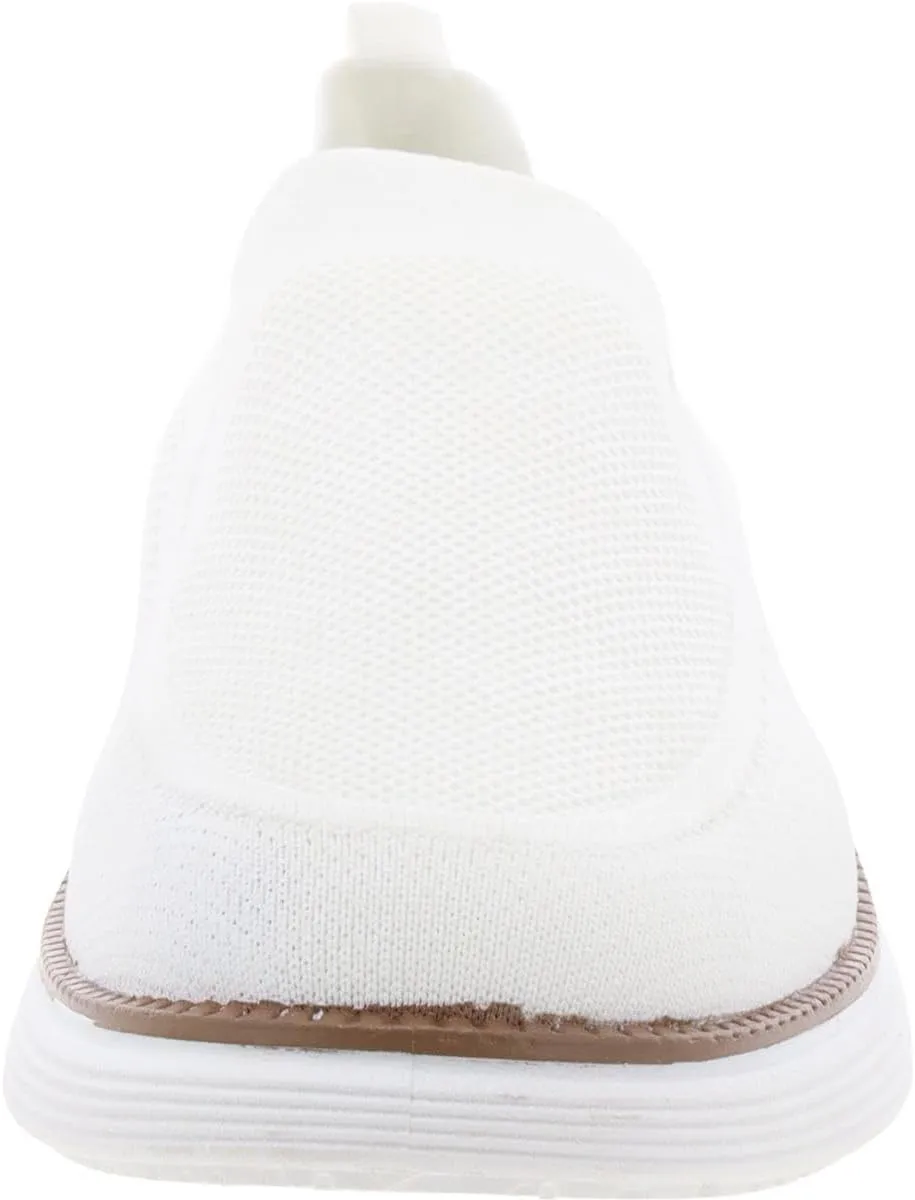 AKADEMIKS Men's Olney Knit Slip-On, Comfortable Lightweight Casual Shoes for Easy Wear