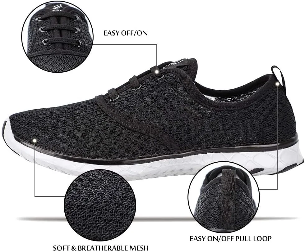 ALEADER Men's Quick Drying Aqua Water Shoes