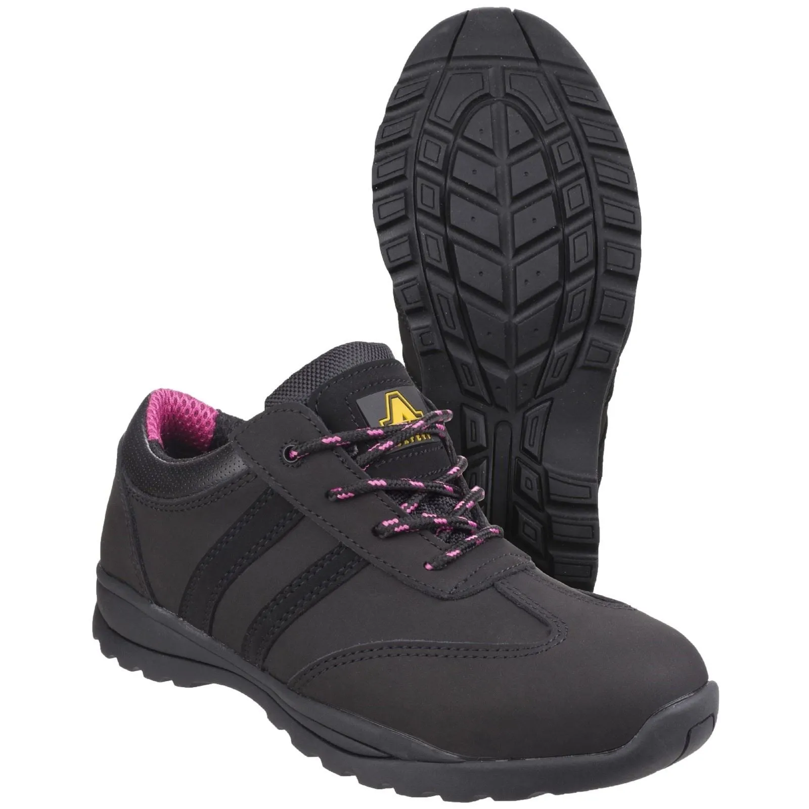 Amblers Safety Women's FS706 Sophie Safety Trainer in Black