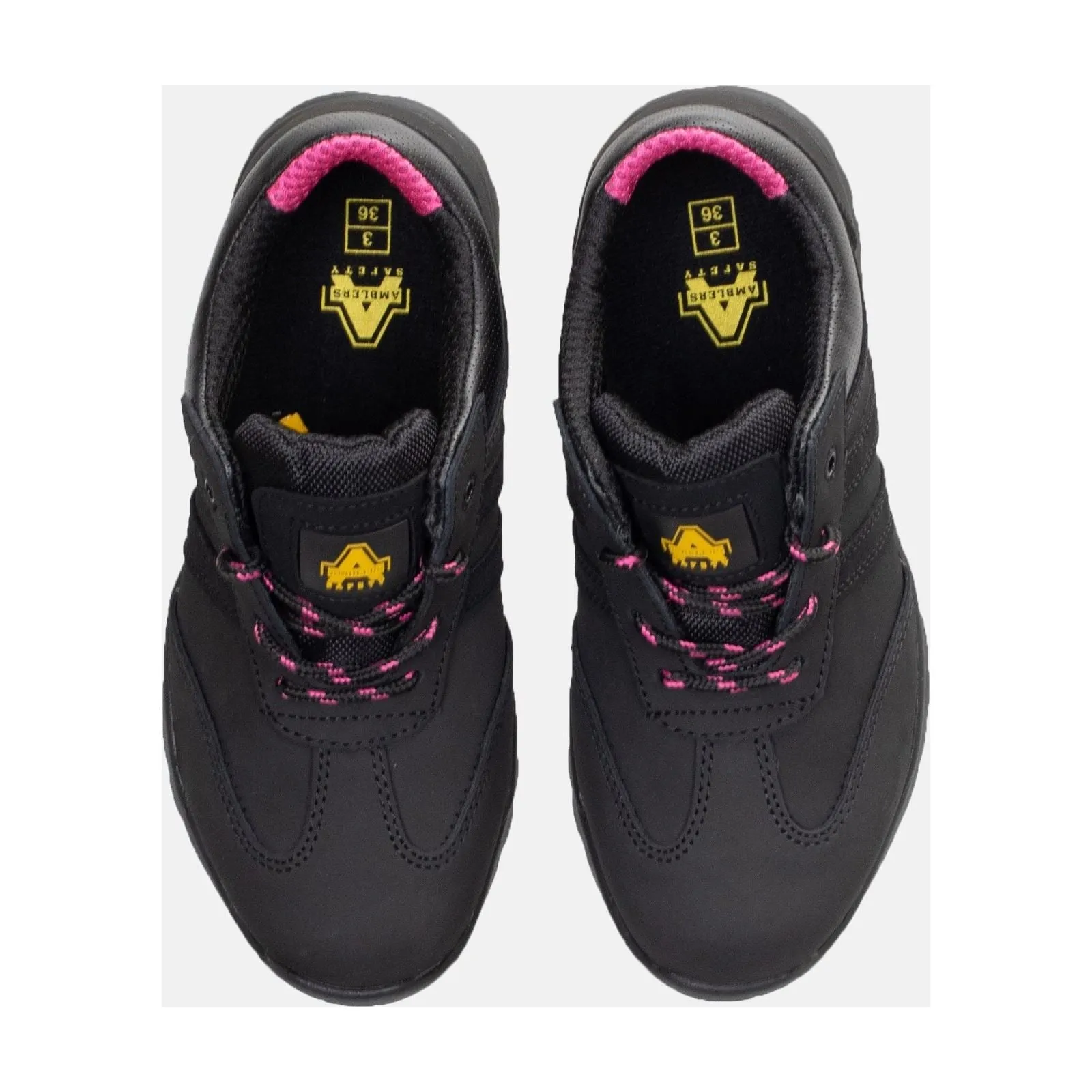 Amblers Safety Women's FS706 Sophie Safety Trainer in Black