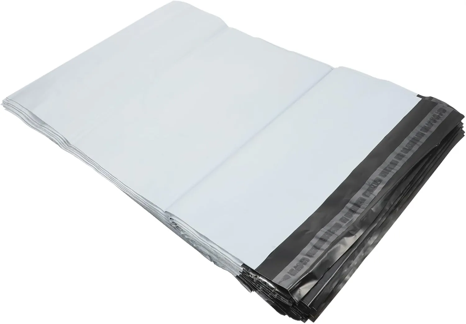 Angoily 100pcs Waterproof Packaging Bag Package Shipping for Apparel Adhesive Seal Quick