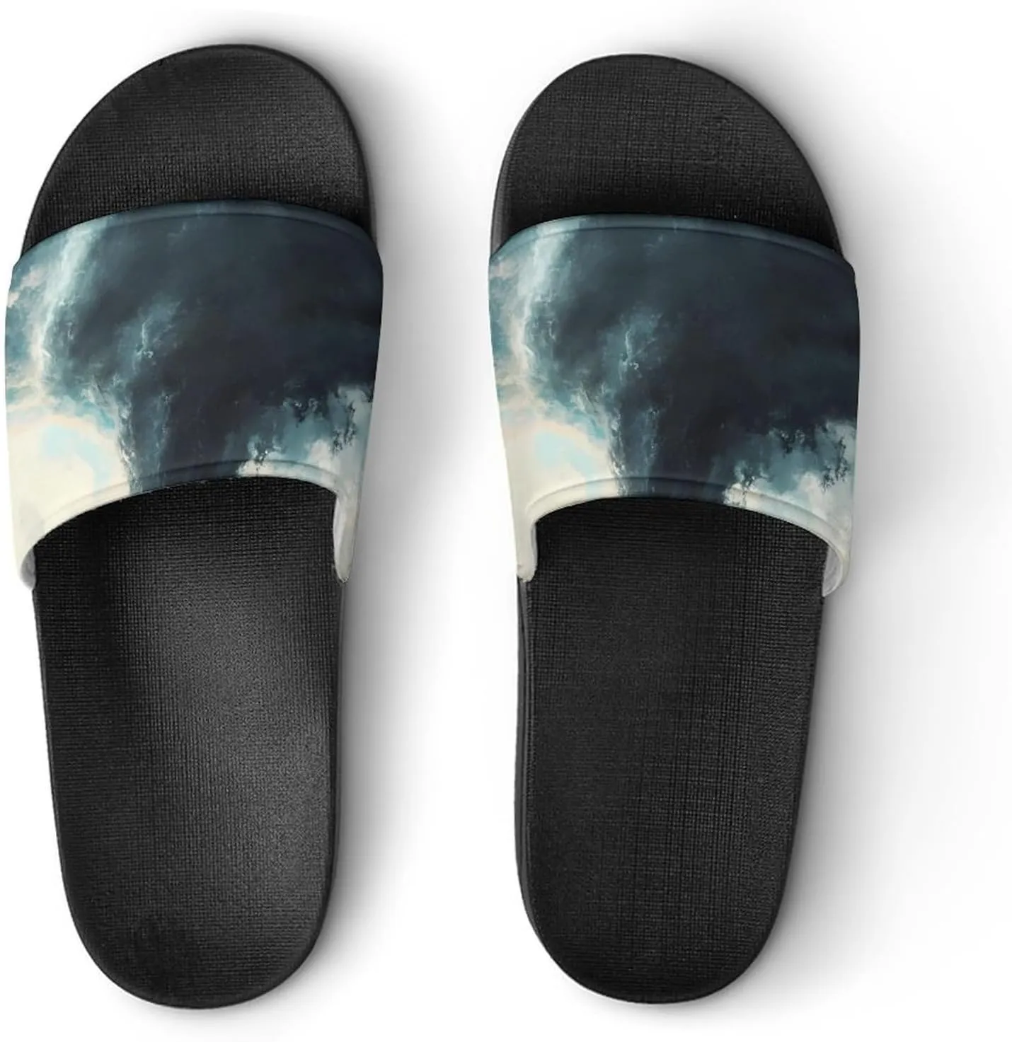Angry Giant Panda House Sandals Non Slip Slippers Quick Drying Bathroom Shower Shoes for Women Men