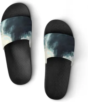 Angry Giant Panda House Sandals Non Slip Slippers Quick Drying Bathroom Shower Shoes for Women Men