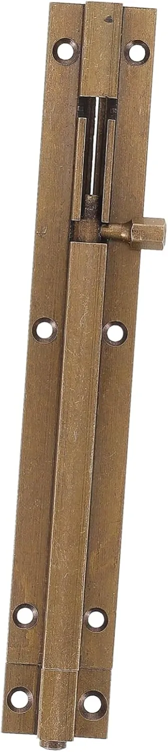 Antique Copper Door Latch Durable Door Security Slide Lock Copper Door Safety Latch for Enhanced Protection for Home Privacy and Safety Needs