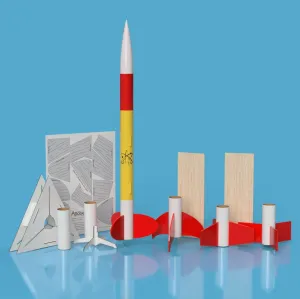 Apogee Rocket Fin Shape Science Experiment Kit