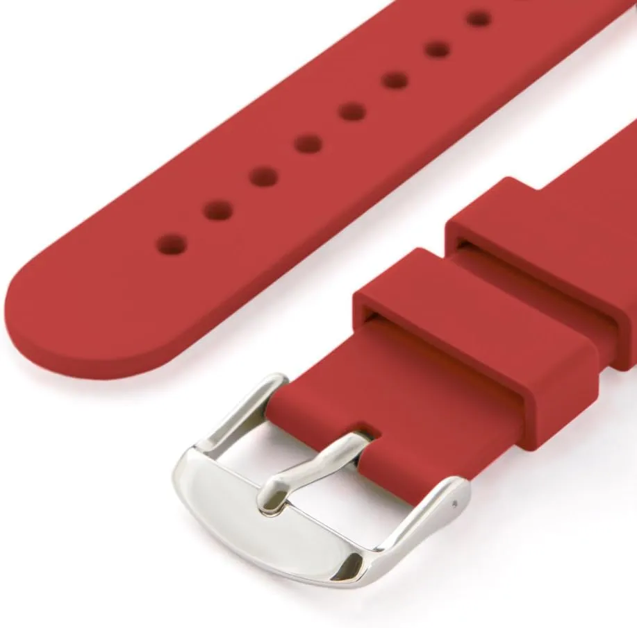 Archer Watch Straps - Soft Silicone Quick Release Watch Bands