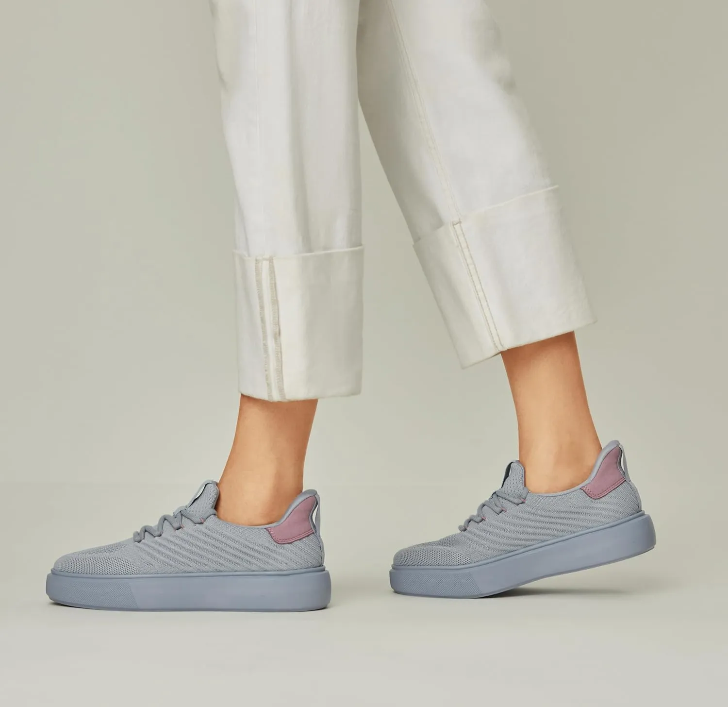 Arromic Women's Sneakers Hands Free Slip-ins Shoes Comfortable Walking Shoes for Women Easy Slip-On Anti-Slip Shoes for Pregnant Elderly Low Back Pain