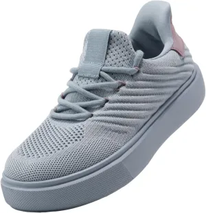 Arromic Women's Sneakers Hands Free Slip-ins Shoes Comfortable Walking Shoes for Women Easy Slip-On Anti-Slip Shoes for Pregnant Elderly Low Back Pain