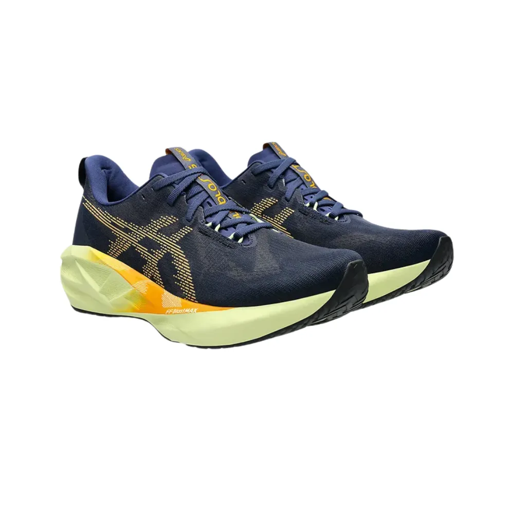 Asics Novablast 5 (D Standard) Mens Indigo Blue/Cool Amber