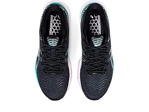 ASICS Women's Gel-Cumulus 24 Running Shoes, 11.5, Black/SAGE