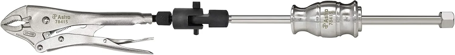 Astro Pneumatic Tool 78415 Locking Pliers Slide Hammer Puller,Silver