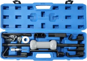 ATPEAM 13pcs Slide Hammer Dent Puller Set | Heavy Duty Dent Puller Set w/10lbs Slide Hammer Auto Body Truck Repair Took Kits