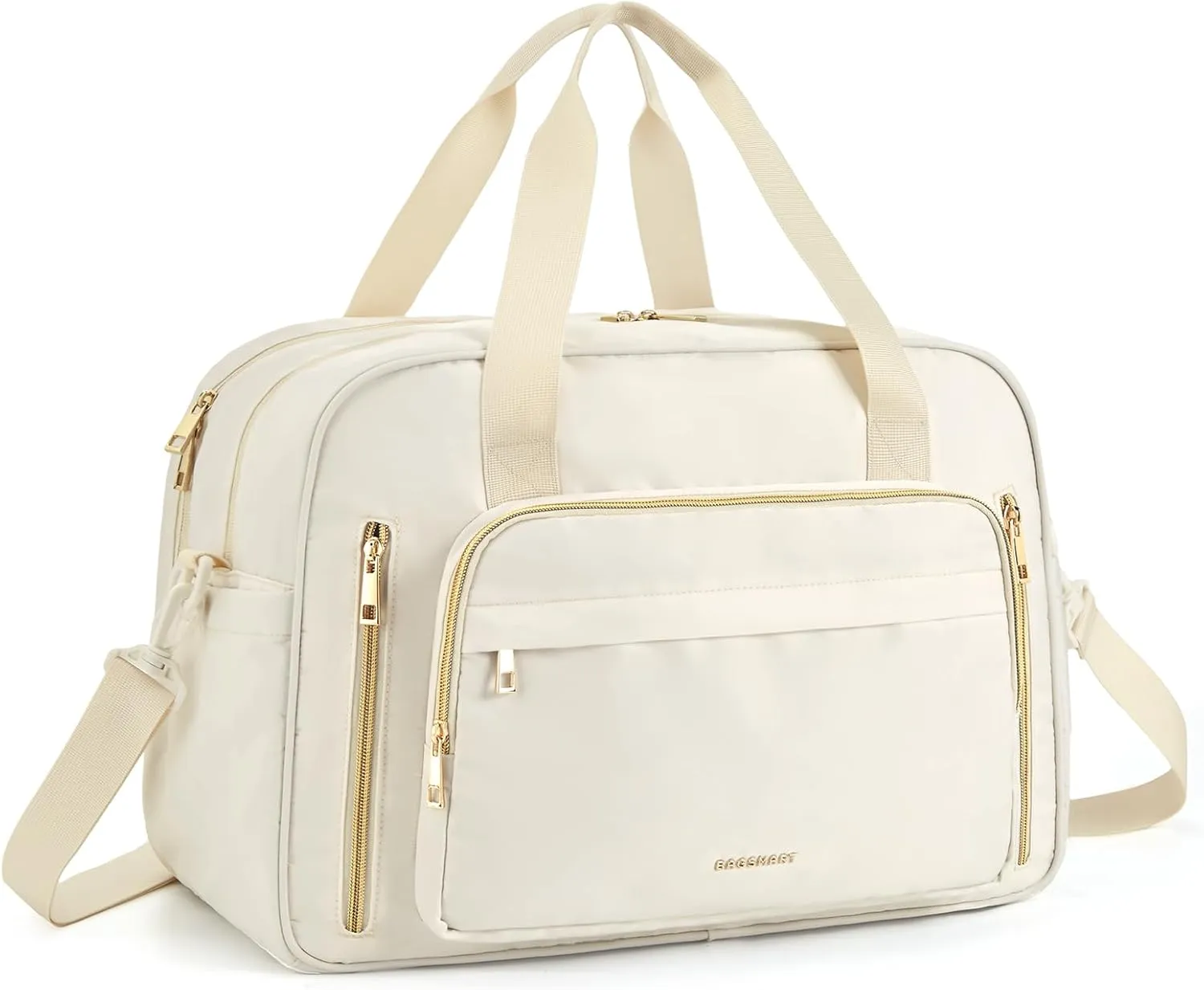 BAGSMART Duffle Bag for Travel, Weekender Overnight Bags for Women with Wet Pocket Underseat for Airplane
