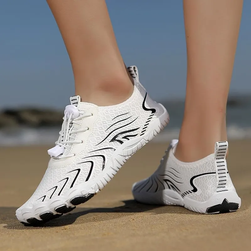 Barefoot Shoes Men Toe Shoes for Men Minimalist Shoes Mens Barefoot Shoes Mens Workout Shoes Men's Cross-Trainer Water Shoes Non-Slip Breathable Barefoot Beach Pool Aqua Swim Surf Hiking Walking Shoes