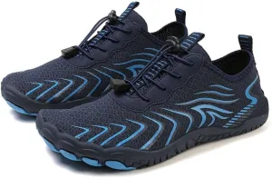 Barefoot Shoes Men Toe Shoes for Men Minimalist Shoes Mens Barefoot Shoes Mens Workout Shoes Men's Cross-Trainer Water Shoes Non-Slip Breathable Barefoot Beach Pool Aqua Swim Surf Hiking Walking Shoes