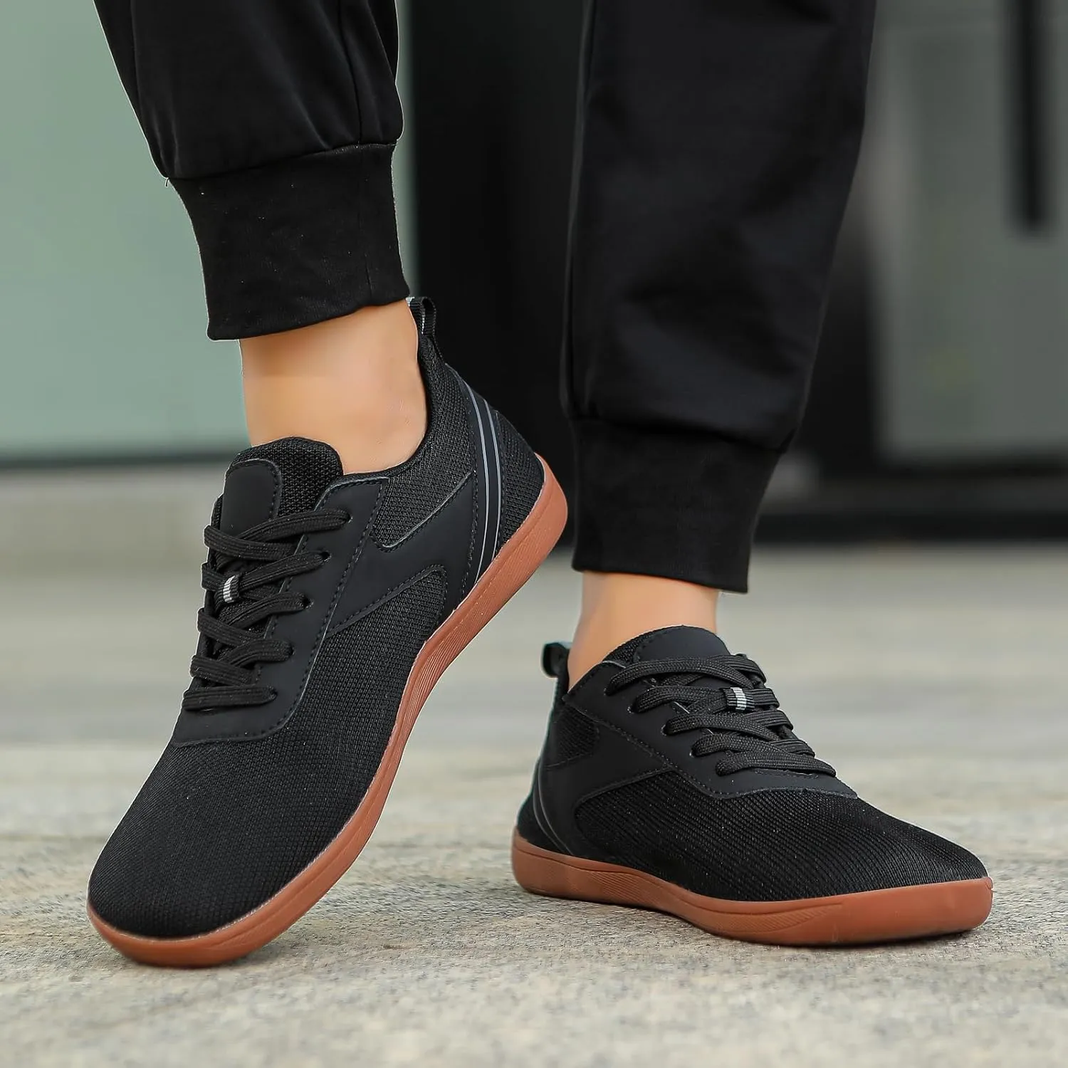 Barefoot Shoes Men Women Wide Toe Box Cross Trainer Minimalist Zero Drop Sole Walking Shoes Casual Running Sneakers