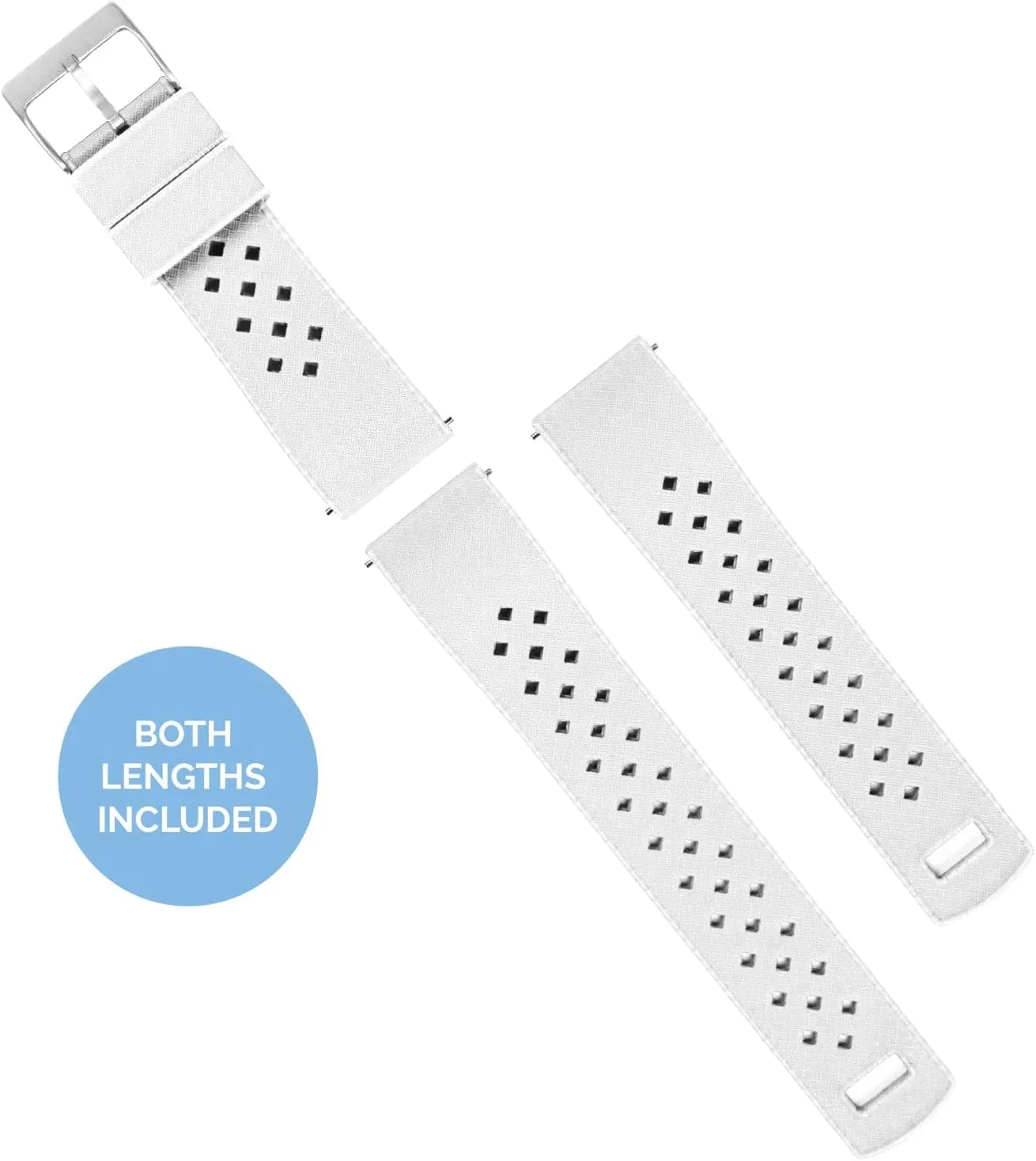 BARTON Tropical-Style 2.0 Watch Bands - Quick Release - Choose Strap Color & Size - 18mm, 19mm, 20mm, 21mm, 22mm, 23mm & 24mm Watch Straps
