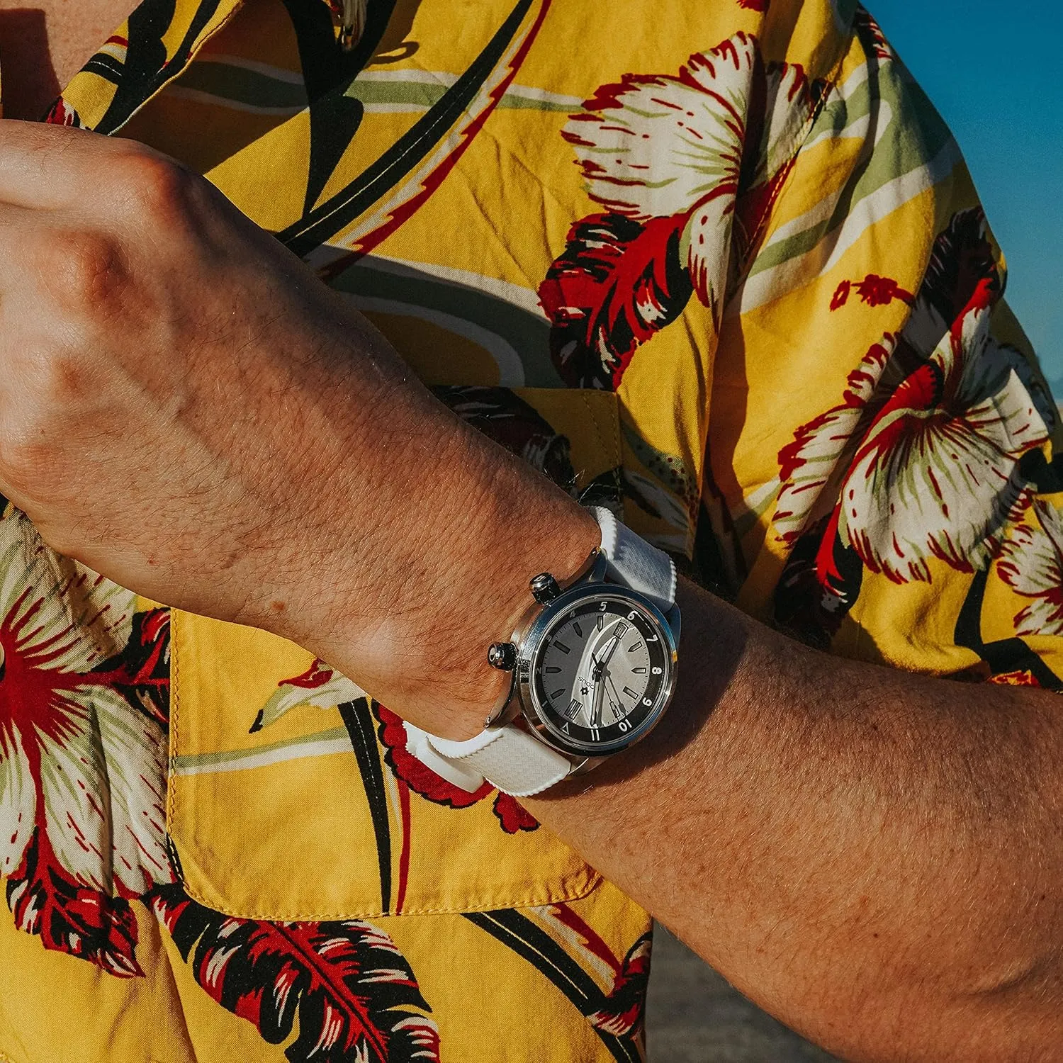 BARTON Tropical-Style 2.0 Watch Bands - Quick Release - Choose Strap Color & Size - 18mm, 19mm, 20mm, 21mm, 22mm, 23mm & 24mm Watch Straps