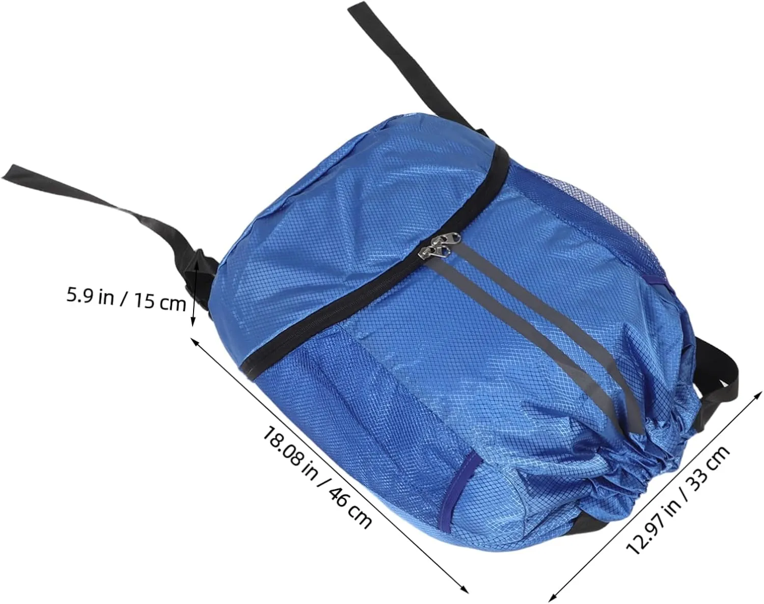 Basketball Backpack Separate Wet Dry Pockets Shoe Storage Drawstring for Youth Gym Activities
