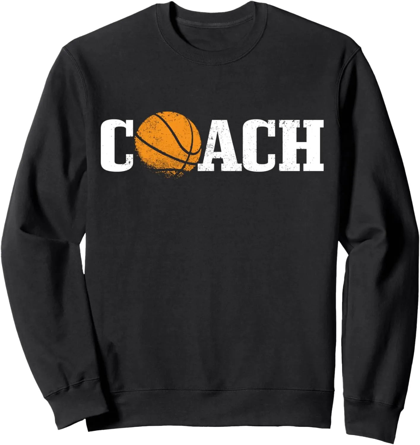 Basketball Coach Bball Player Team Vintage Sports Trainer Sweatshirt