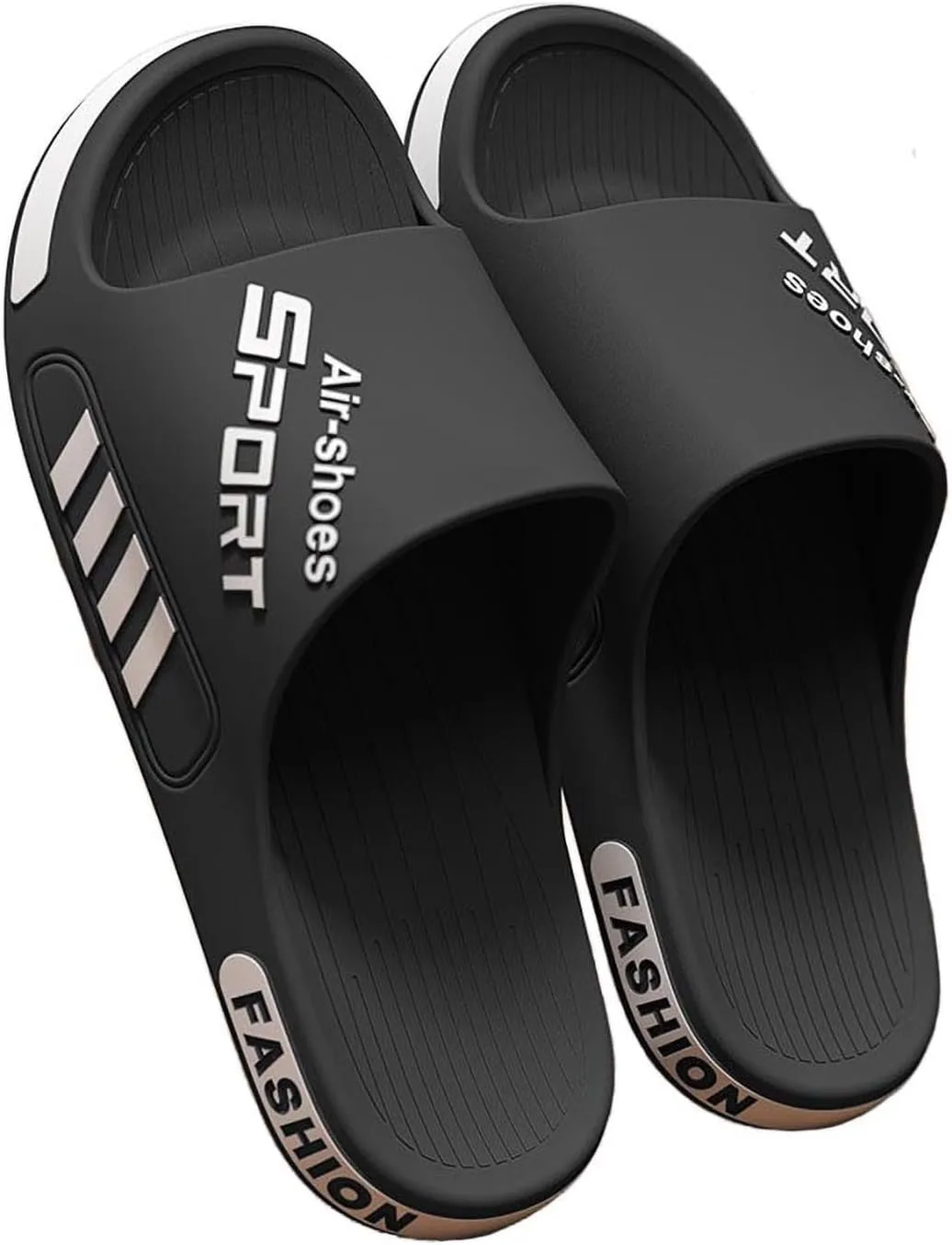 Beach Pool Slides Sandals for Men,Bathroom Shower Shoes,Couple Slides Slippers Outdoor Indoor,Home House Slide Sandals