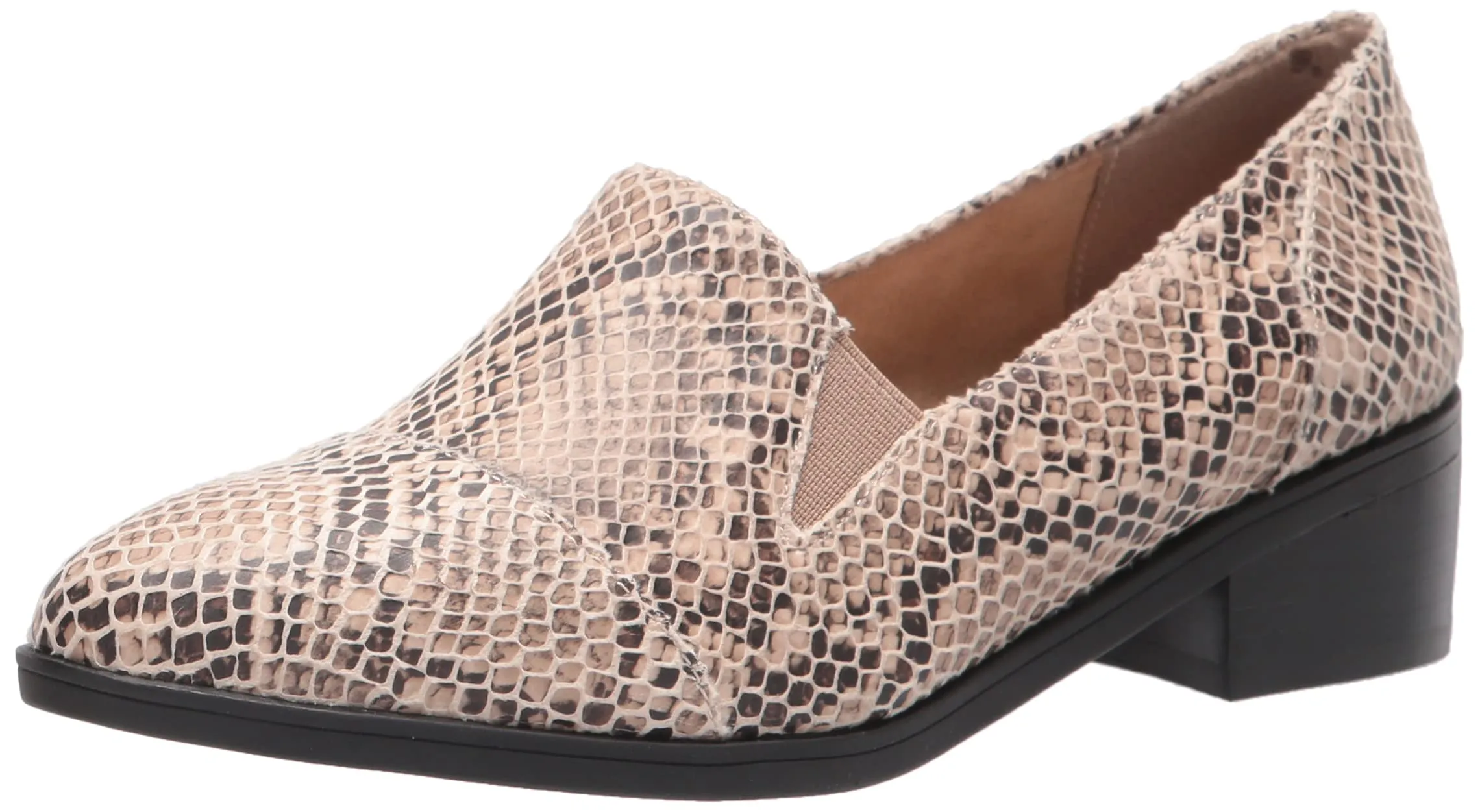 Bella Vita Women's Ohara Loafer, Natural Snake, 6 X-Wide