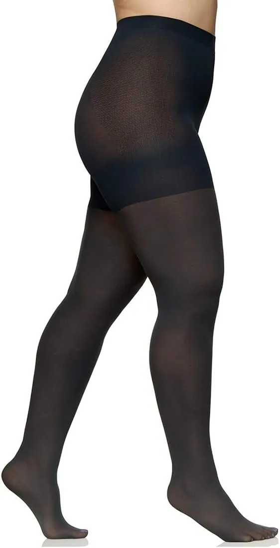 Berkshire Women's Plus-size The Easy On! 40 Denier Cooling Microfiber Tights